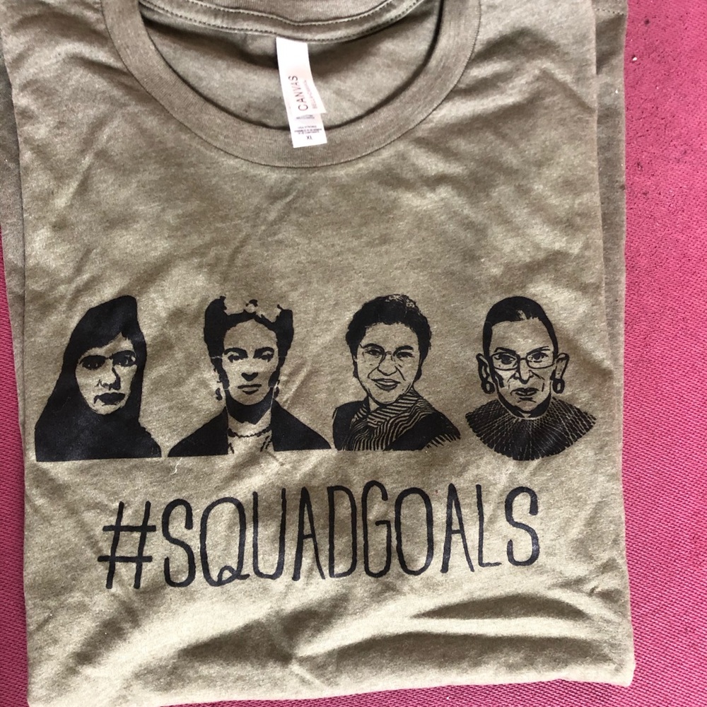 Feminist #squad goals t-shirt